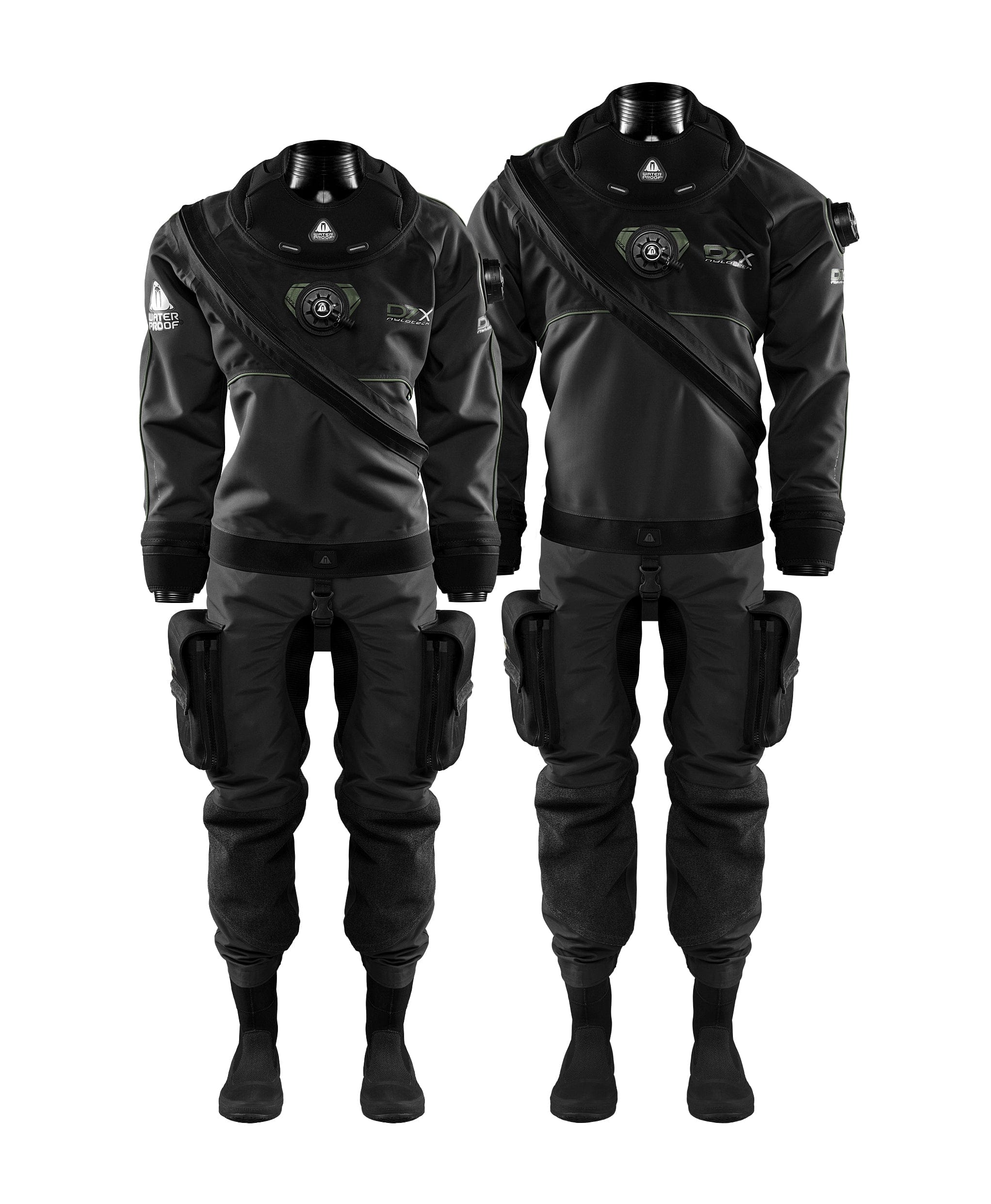Drysuit Male Female - Waterproof D7X NyloTech for All Sizes