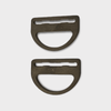 Helium Dive - Titanium Sliding D-Rings (PAIR)