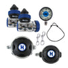 Halcyon - H-50D DOUBLES REGULATOR PACKAGE - BAR