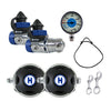 Halcyon - H-75P DOUBLES REGULATOR PACKAGE - PSI