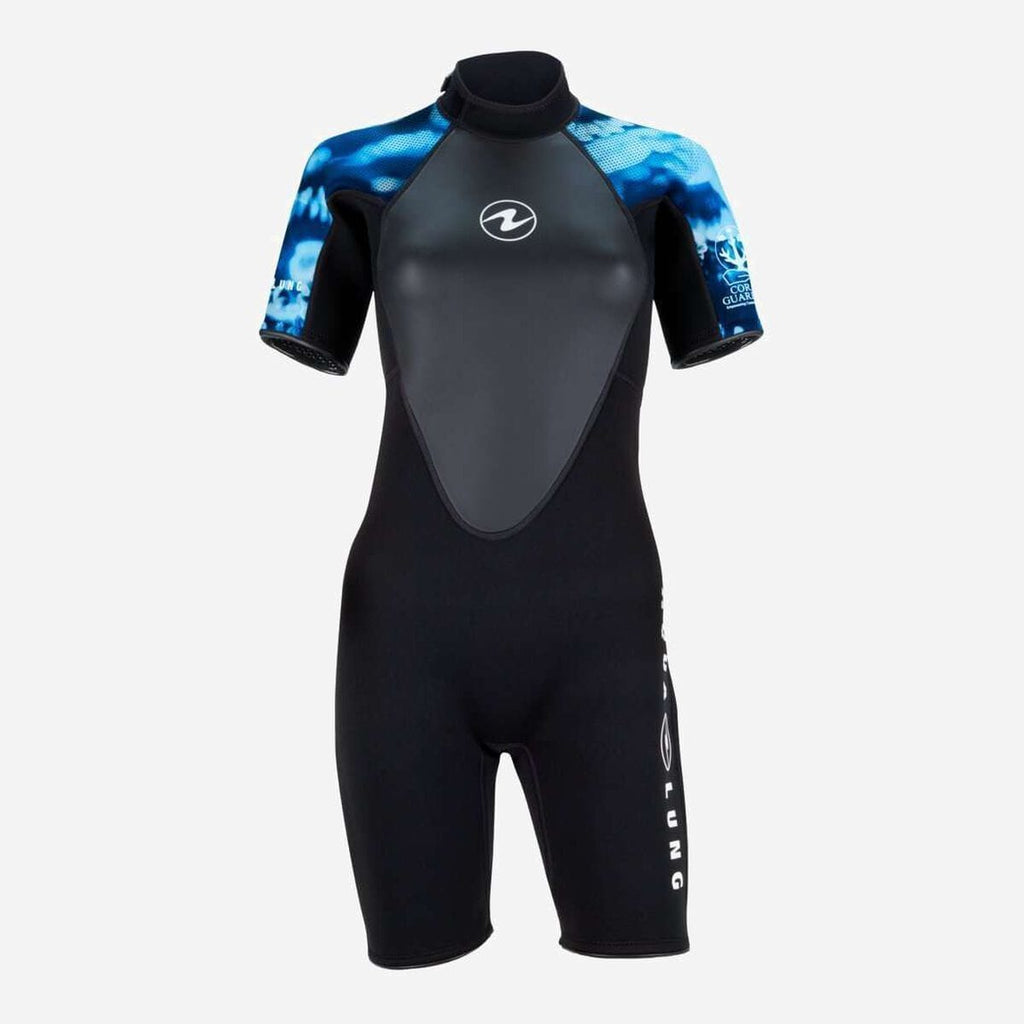 Scuba diving wetsuit su78201402xl_1 with blue accents