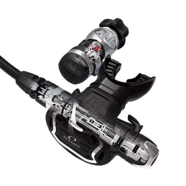 Zeo FDxi scuba diving regulator render